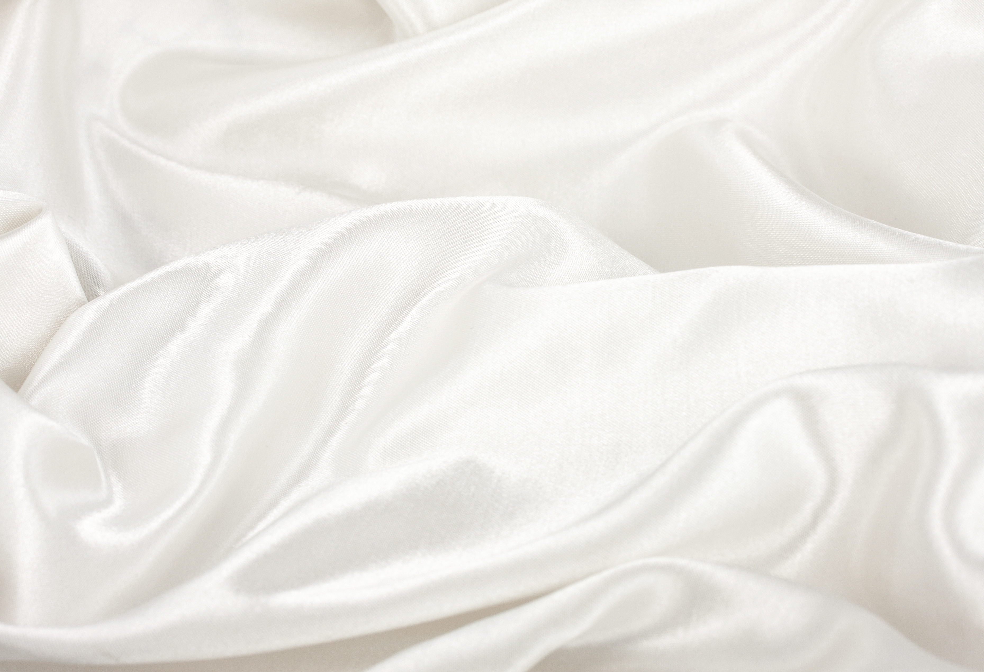White silk cloth. Background, texture.